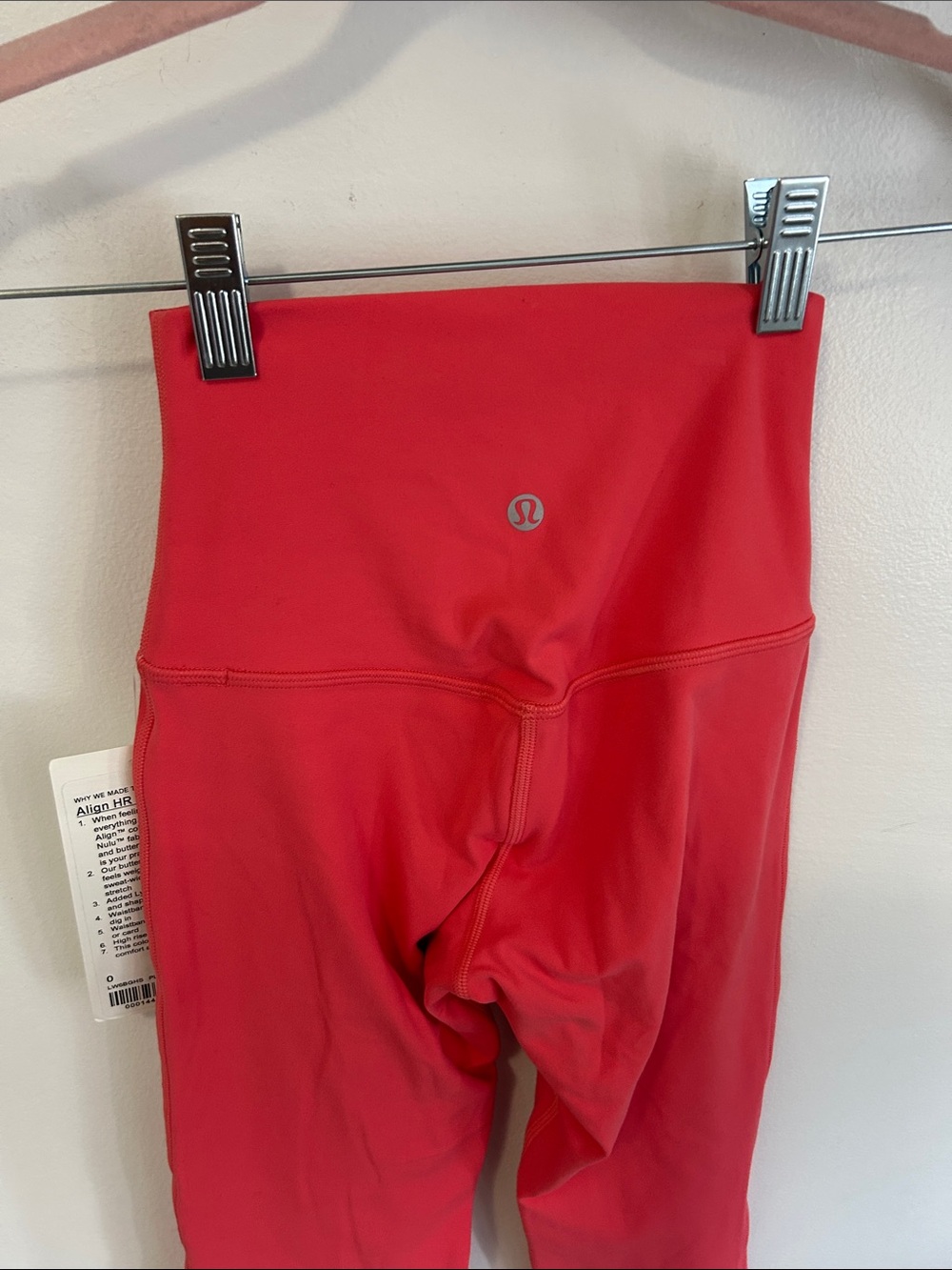 Lululemon Align HR Crop 21” Desert Red - Picture 7 of 10